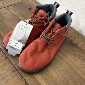 Hey Dude Spencer Eco Red Men's Size Youth 1 Shoe Boot Light Shell New